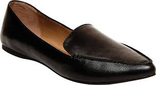 Velvety genuine suede loafers have a pointed toe. Women S Steve Madden Feather Loafer Shoes Com
