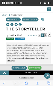 Play this game to review literature. Mrs Hall On Twitter I Know Y All Are Resourced Out But I M Elated To Discover Commonlit Through Treilly626 This Data Driven Site Is A Library Full Of Interesting Texts On Different Reading