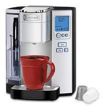 Coffee makers & coffee pots. Cuisinart Premium Programmable Silver Single Serve Coffee Maker Ss 10p1 The Home Depot