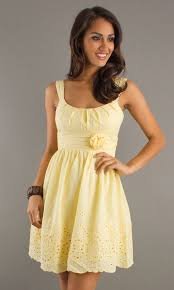 Yellow Summer Dress Prom Girl Casual Dresses Junior Party Dresses Long Summer Dresses