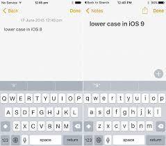 How to change the keyboard on an iphone. Ios9 How To Change Back To All Capital Keyboard Ask Different
