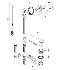 American standard faucet parts | drains & stoppers. American Standard Universal Rotary Drain 1583 Series Bath Drain Series Parts Catalog