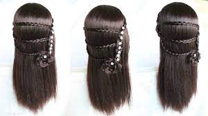 Simple hairstyles every girl can do by her own, will fit for everyday , try your own Easy And Beautiful Hairstyle New Hairstyle Hairstyles 2018 Hair Design Hair Style Girl Youtube