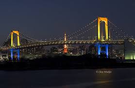 Stroll across the colorfully lit rainbow bridge to the entertainment district of odaiba and marvel at tokyo's breathtaking cityscape. Hd Wallpaper Tokyo Rainbow Bridge At Night Asia Japan City Sony Cityscape Wallpaper Flare