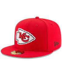 New Era Kansas City Chiefs Team Basic 59fifty Fitted Cap Red Red New Era Fitted Caps Kansas City Chiefs