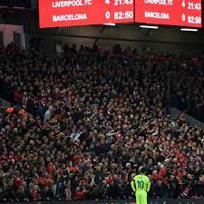 It's not about me getting more goals on my account. i was never not up for games at anfield. Liverpool S Raging Flames Engulf Barcelona On Night For The Ages