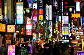 Kabukichō Tokyo S Red Light District Is Also Known As The Sleepless Town Tokyo Tokyo Night Japan Painting