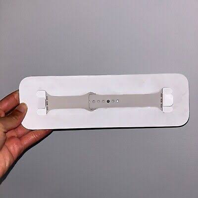 Apple Watch Starlight Band Angle View