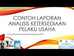 Untuk mengunduh file gunakan tombol download yang tersedia kemudian buka link download yang muncul. Contoh Laporan Analisis Ketersediaan Pelaku Usaha Per Bmn Untuk Portofolio Kematangan Ukpbj Youtube