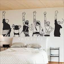 one piece anime wall poster sticker home decor decals for kid s room price 25 00 free shipping one wall stickers home decor home decor otaku room