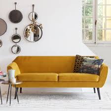 2 5 sitzer sofa natura maryland in blau 538700105 6. 2 5 Sitzer Sofa Rocco Samt Ocker Couch Loungesofa Garnitur Couchgarnitur Maison Esto Ihr Grosser Mobel Online Shop