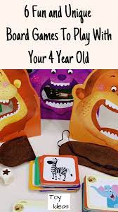 6 Awesome Board Games For 4 Year Olds 4 Year Old Activities 4 Year Old Toys Educational Board Games