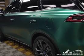 Vvivid+ matte emerald green vinyl car wrap (1ft x 5ft, matte emerald green) visit the vvivid store. Cl Em 21 Elektrometallisches Emerald Green Car Wrap Vinyl Sino Vinyl