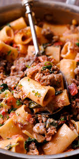 Italian Sausage Pasta In 2020 Pasta Dishes Sausage Pasta Recipes Sausage Dishes