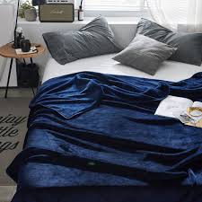 Louis cardinals steven universe syracuse orange tampa bay lightning tampa bay rays tcu horned frogs tennessee volunteers. Navy Blue Solid Color Fleece Blankets For Home Cheap Throw Blanket Shopee Malaysia