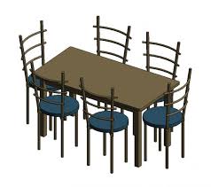 Adjusting the scale of a revit family. Revitcity Com Object Dining Table For 6 People