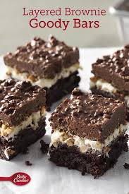 Brownie Goody Bars Recipe Desserts Brownie Recipes Sweet Recipes