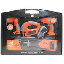 The Home Depot Deluxe Tool Set Power Tool Set Kids Workbench Toys