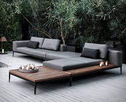 Grid Modular Outdoor Sofa Garten Lounge Moderne Gartenmobel Garten Couch