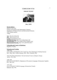 The europass cv builder makes it easy to create your cv online. Curriculum Vitae English Department Of Political Science And