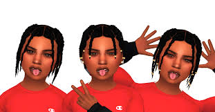 Check the genre of the book to make sure it says children (i can't remember what exactly the genre is called, but it has the word children in it). Sims 4 Black Child Hair Novocom Top