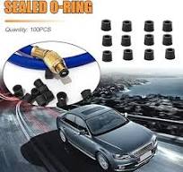 Amazon.com: BESULEN 100 件充電軟管,密封O 形環套件更換,汽車 ...