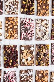 Christmas Chocolate Bark Six Ways Recipe Chocolate Bark Recipes Homemade Chocolate Bark Christmas Chocolate Bark