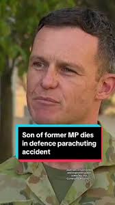 The son of former defence minister Joel Fitzgibbon has died after a  parachuting accident at RAAF Base Richmond. Lance Corporal Jack Fitzgibbon  was conducting a routine training drill when his ...