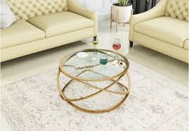Price match guarantee enjoy free shipping and best selection of oval metal and glass coffee table that matches your unique tastes and budget. Buy Barista Centre Coffee Table Glass Metal Online Urbanwood