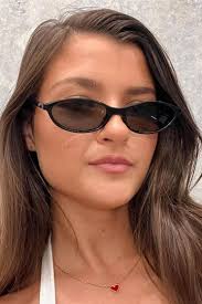 Otra Eyewear Hazel Black Cateye Sunglasses