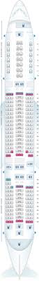 Seat Map Singapore Airlines Boeing B777 200er Refitted