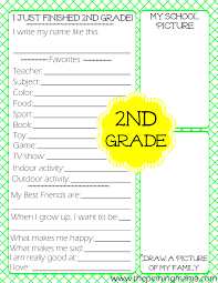 These crafts can be used for mother's day, father's day, grandparents' day, etc! Free Printables Kid S End Of School Year Interview The Pinning Mama
