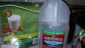 I Wanted To Make My Own Almond Milk And So I Used Distilled Water This Is The Site That I Used To Make My Almond Make Almond Milk Cooking Lessons Nut
