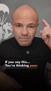 Rich people talk differently., Not because they’re better. But because  they’ve trained their mind with better words., Poor language sounds like:,  “That’s just how it is.”, “What can you do?”, “I can’t ...