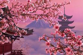 How to build a jigsaw puzzle: Buy 1000 Piece Cherry Blossoms Puzzles Spring Mount Fuji Jigsaw Puzzle For Adult Online In Kazakhstan B07mc7lgx2