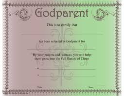 Godparent Certificate Printable Certificate God Parents Baby Dedication Certificate Baby Dedication