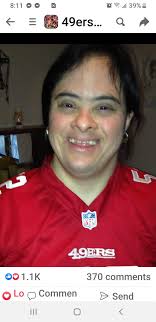 San Francisco 49ers fan shows off new item