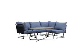 Dover bay outdoor rectangular dining table, 4 side chairs and 2 arm chairs. Oslo 5 Piece Casual Lounge Dining Setting