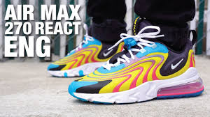 Nike Air Max 270 React Eng Review On Feet Youtube