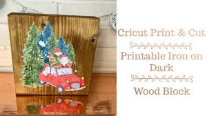 Download Print Cut Printable Iron On Dark Wood Block Youtube SVG Cut Files