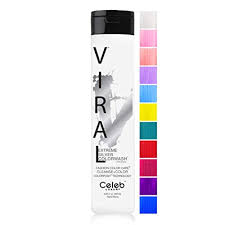 No bleach or gloves required. Celeb Luxury Viral Colorwash Professional Semi Permanent Hair Color Depositing Shampoo Extreme Silver In Kuwait Whizz Color Glazes