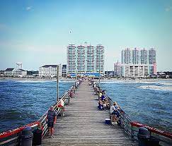 The cherry grove pier, approximately 965 feet long, including its observation deck and gazebo, has a great atmosphere for fishing. Cherry Grove Pier Guide In North Myrtle Beach Grand Strand Resorts