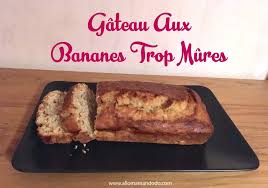 Recette Facile Le Cake Aux Bananes Trop Mures Allo Maman Dodo En 2020 Cake Aux Bananes Bananes Trop Mures Recette