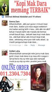 Antara khasiat dan kelebihan jamu mak dara: Kopi Jamu Mak Dara 15 Sachet 25gm Shopee Malaysia