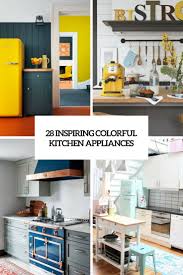 By lauren feldis induction technology makes cooking faster, easier, and safer than ever before! 28 Inspiring Colorful Kitchen Appliances Digsdigs