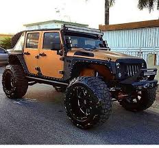 Black And Yellow Rims For Jeep Wrangler Yellow Black Modified Jeep Cars Lifted Jeep Hummer Truck