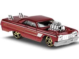 The wheels make this classic stand out big time. Hot Wheels Chevy Impala 64 Rot Hw Shopping