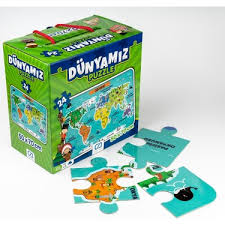 Ca Games 24 Parca Dunyamiz Maxi Boy Egitici Puzzle 5025 Fiyati