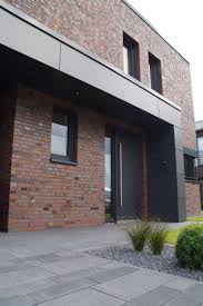 Uberdach Vordach Carport Hauseingang Haustur Fassade Haus Treppe Haus Hausbau Fassade