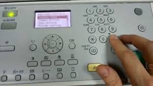 How To Reset Id And Password On Canon Ir2318 And Enter Service Menu Youtube